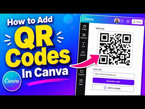 How To Add QR Codes in Canva