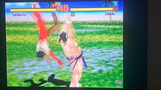Tekken Ganryu Toss Throw On Anna Ryona