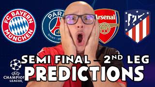 2025/26 Champions League Semi Final – 2nd Leg Predictions
