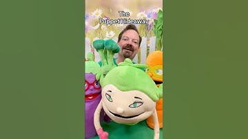 Puppet of the Day – Suzy Sweet Pea made by Puppet Heap –The Puppet Hideaway with Eric Thomsen