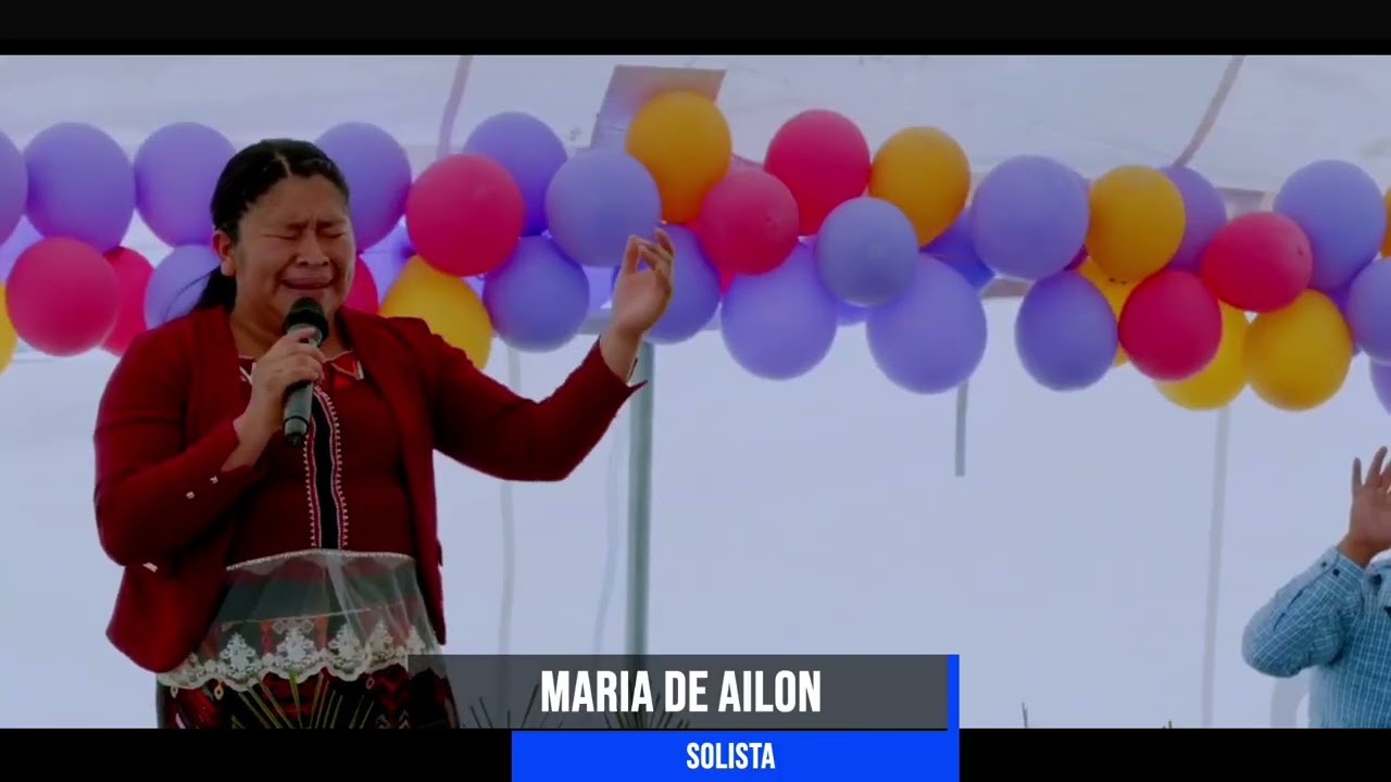 Solista Maria de Ailon El es mi Rey Cantos que edifica tu vida 