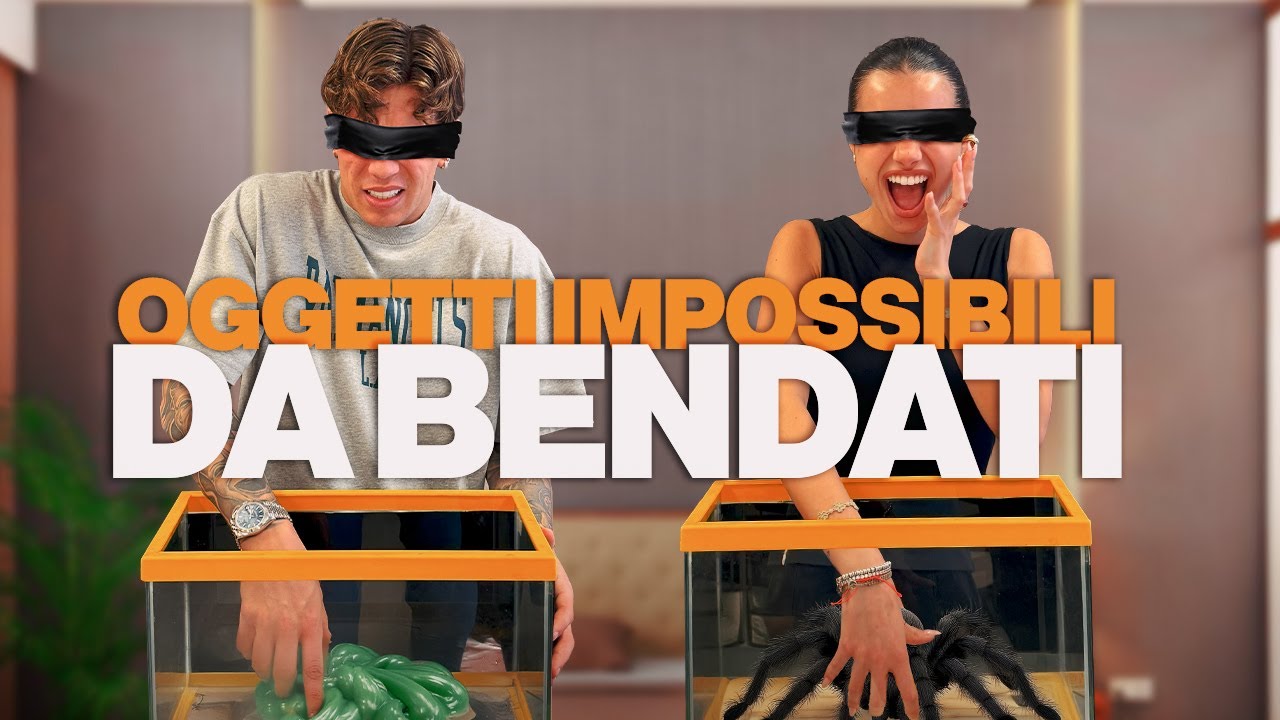 RICONOSCI L’OGGETTO DA BENDATO⚠️ abbiamo toccato un SERPENTE🐍