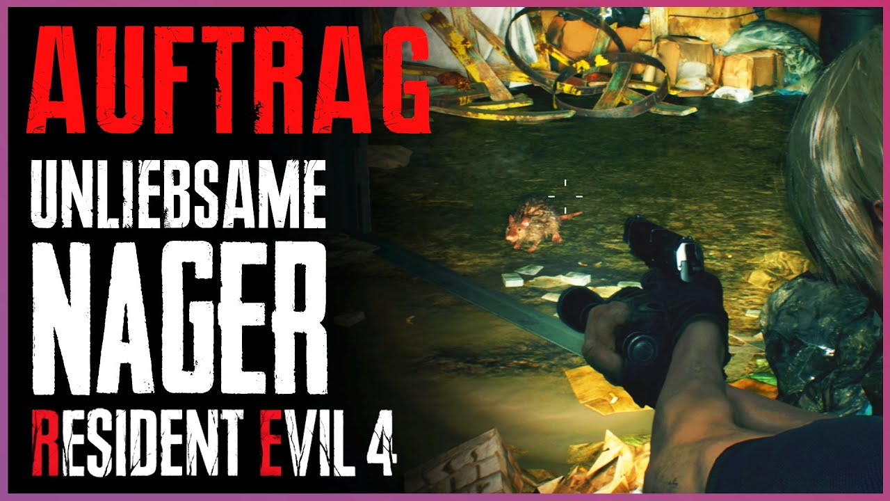 Auftrag Unliebsame Nager - Lösung | Resident Evil 4 Remake | Insel Fundort Rätsel Auftrag