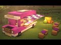 Minecraft:  How to Build a Food Truck | Restaurant on wheels