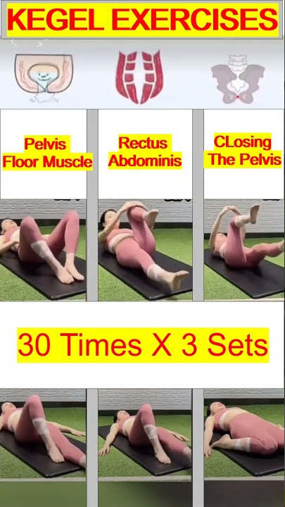 Simple Kegel Yoga Moves | Repair of pelvic floor muscle #shorts #yoga #kegel #fitness #exercise