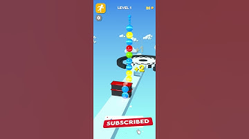 Stack Rider, New Big Update, Gameplay Walkthrough All Levels, iOS Android #shorts #youtubeshorts
