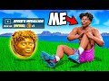 I pretended to be 101 famous people in fortnite