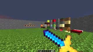 Default Edit PvP Resource Pack Release! Custom Sword, Small Fire, Animated Iron Ore!