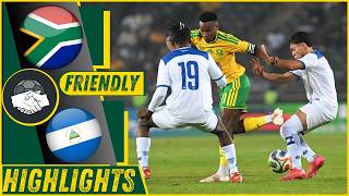 South Africa vs Nicaragua All Goals and Extended Highlights| International Friendly 2026