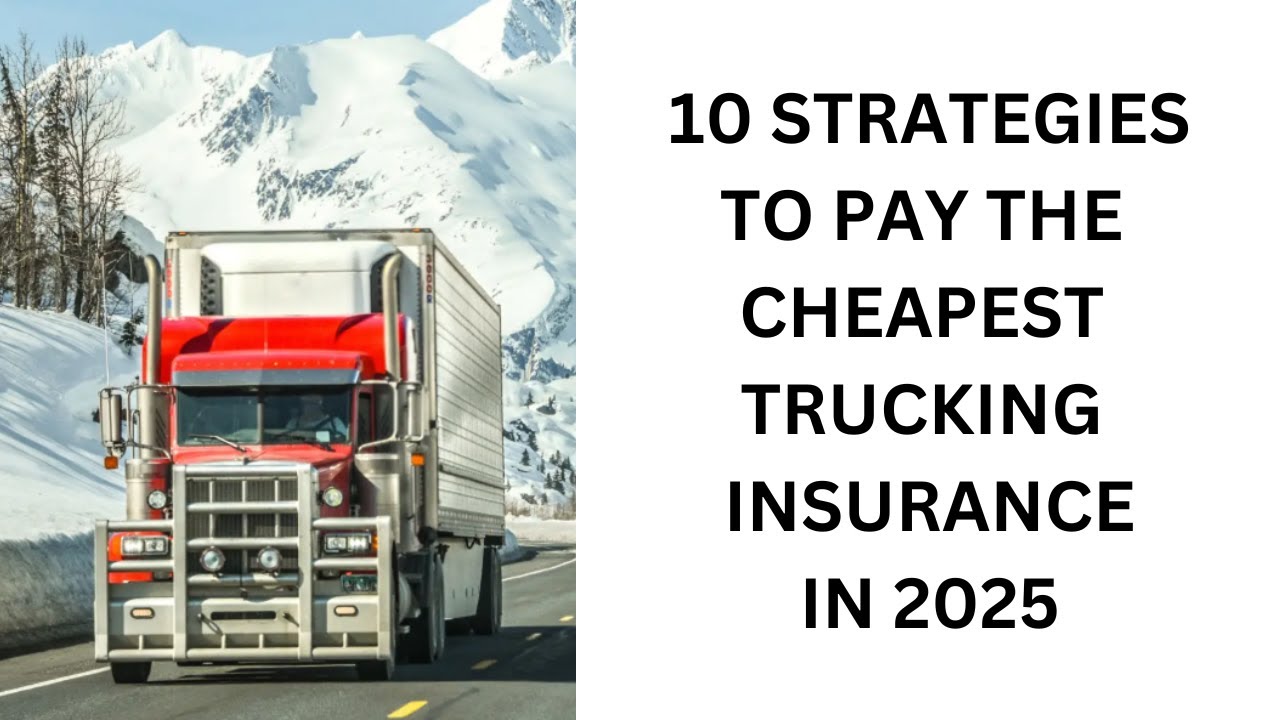 10 способов снизить стоимость страховки грузоперевозок в 2025 году