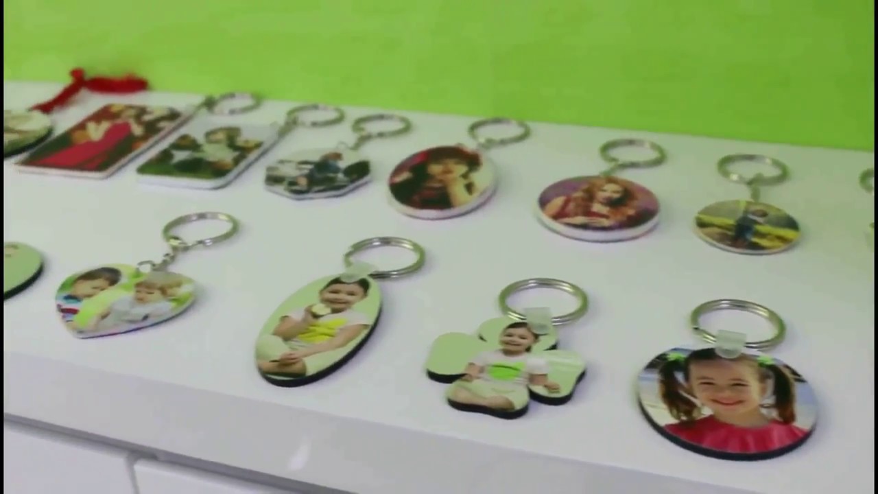 How to sublimate metal key chains 