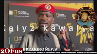 OKWOGERA KWA BOBI WINE MU AMERICA NGA ATONGOZA FILM BOBI WINE THE PEOPLE'S PRESIDENT