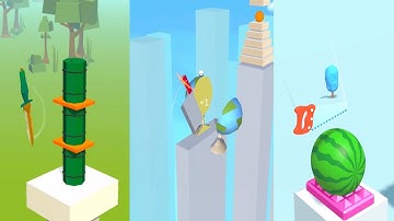 Master Slice | Almost Cut | Slice Master - All Levels Gameplay Android, iOS