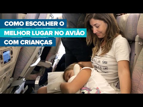 Vídeo: Como Voar Em Um Avião Com Crianças