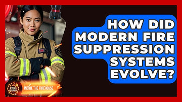 How Did Modern Fire Suppression Systems Evolve? - Inside the Firehouse