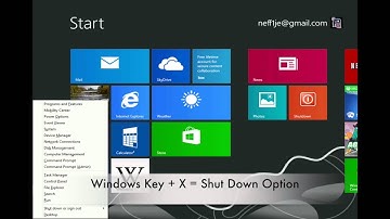 Different Ways to Shut Down Windows 8