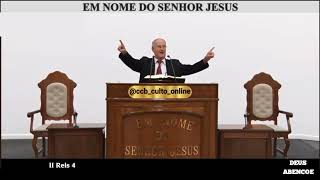 SANTO CULTO A DEUS (VÍDEO) - TER - 21/05/2024 - 10h - ll REIS - CAP. 4 #CULTOONLINECCB #CULTOAOVIVO