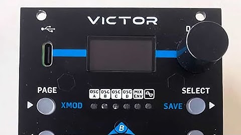 Behringer Victor Sounds Amazing. I’m Getting Modular.