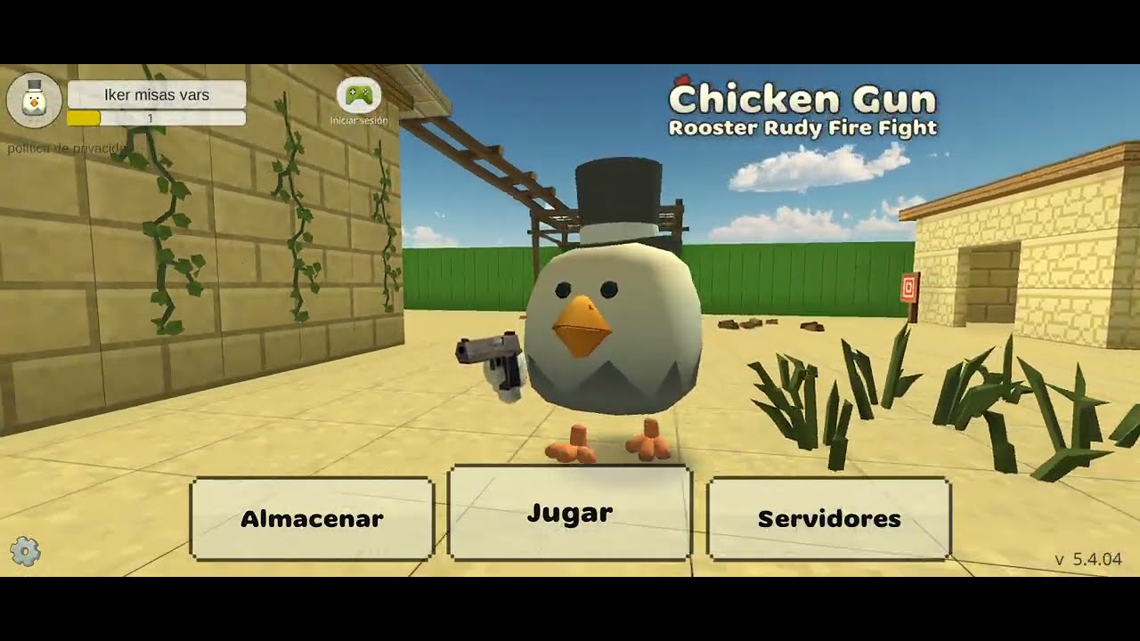 Rooster Rudy Volví de YouTube después de 2 años y regresé jugando al juego Chicken ...