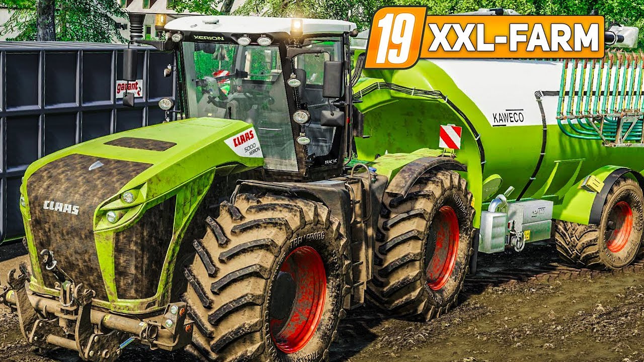 LS19 XXL Farm #107: Das große GÜLLEFAHREN mit Feldrandcontainer! | LANDWIRTSCHAFTS SIMULATOR 19