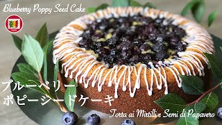 ブルーベリーポピーシードケーキの作り方  Blueberry Poppy Seed Cake | HIROMA