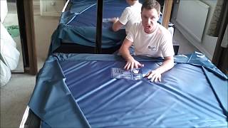 Adding water bed treatment to your waterbed mattress