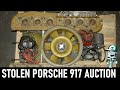 The stolen Porsche 917 engines - Auctioned off by legendary race car driver Brian Redman