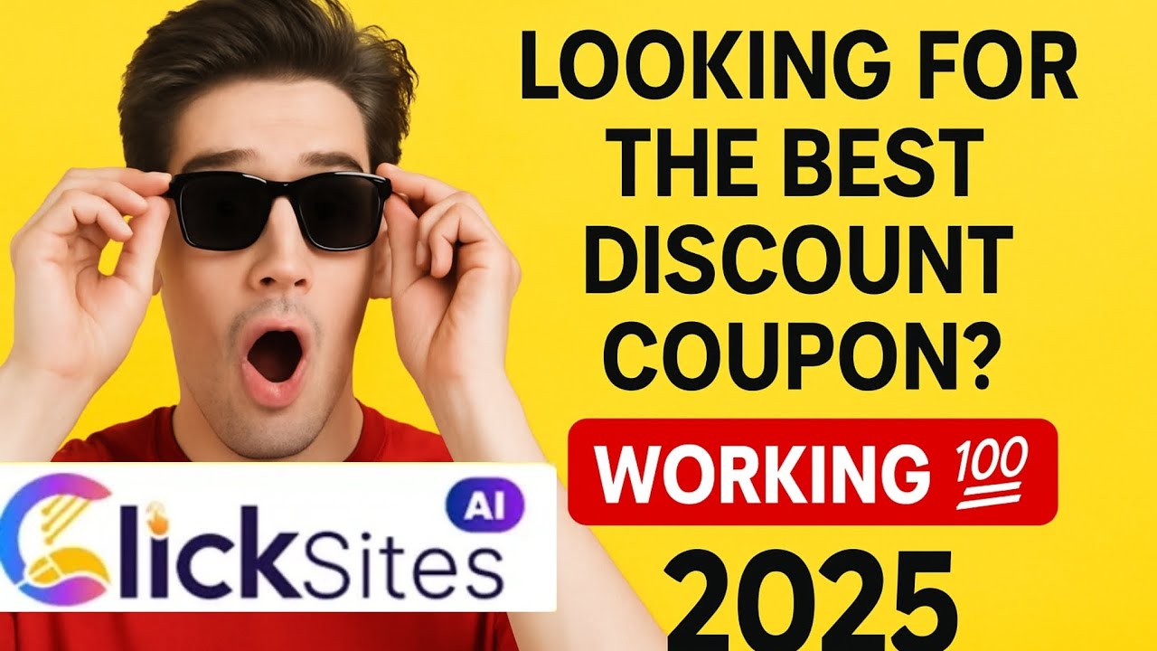 🔥 Clicksites AI Discount Code – Watch Before You Buy!