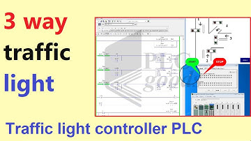 3 way traffic light | traffic light controller PLC