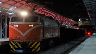 山線電頭推拉式貨列～8796A次高速轉向架改造試運轉本務E339+後聯機E331通過成功站（2022.05.03）