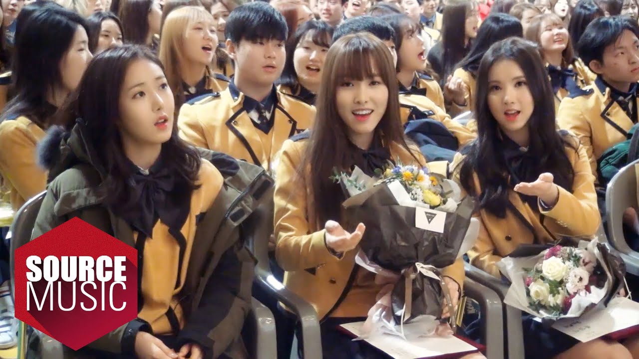 여자친구 GFRIEND TODAY - #20160204 은하 유주 졸업식