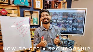 How to get Sponsorship | Different Ways of getting Sponsors