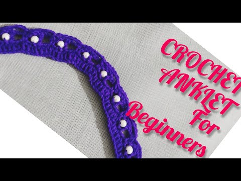 Trendy Crochet Vines Anklets