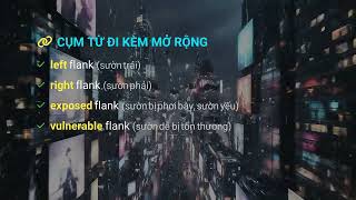flank là gì? | Từ điển Anh - Việt bằng video siêu dễ hiểu