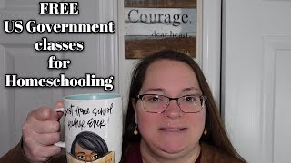Free US Government Classes for Homeschooling High School l How we use Hillsdale College l homeschool