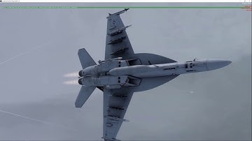 P3D- VRS F/A-18E Superbug, CCP, AGM-84Ds