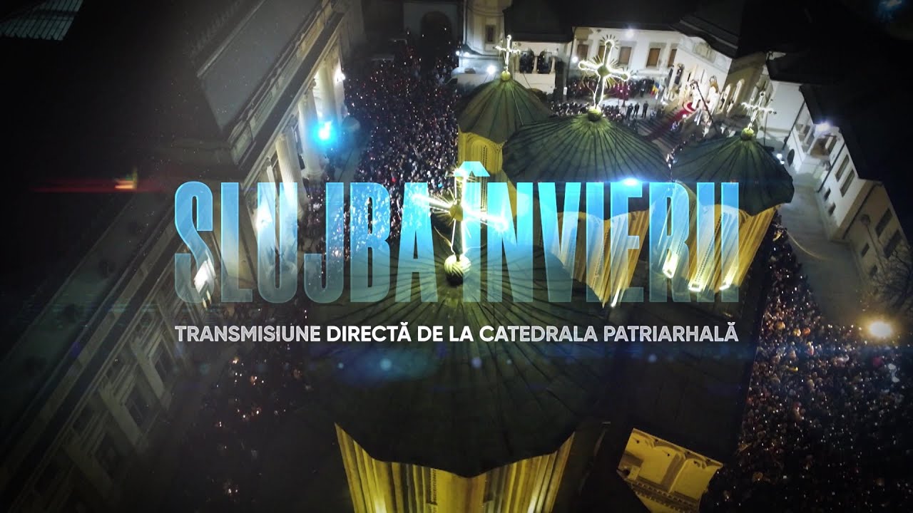 🔴LIVE 4K: Slujba Învierii de la Catedrala Patriarhală din București 