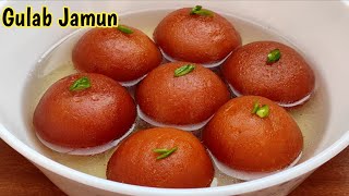 Gulab Jamun Recipe | Gulab jamun recipe with Khoya or Mawa | Mawa Gulab Jamun Recipe