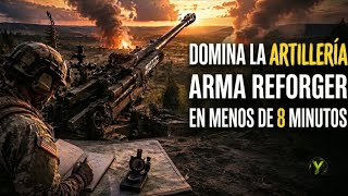 Cómo Usar y Dominar el cañón de artillería M777 Howitzer En arma reforger 🔥🪖 En menos de 8 minutos