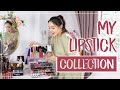 🤔  Trinh Đang Có Bao Nhiêu Thỏi Son?!? 💄 My Lipstick Collection ❤️ TrinhPham