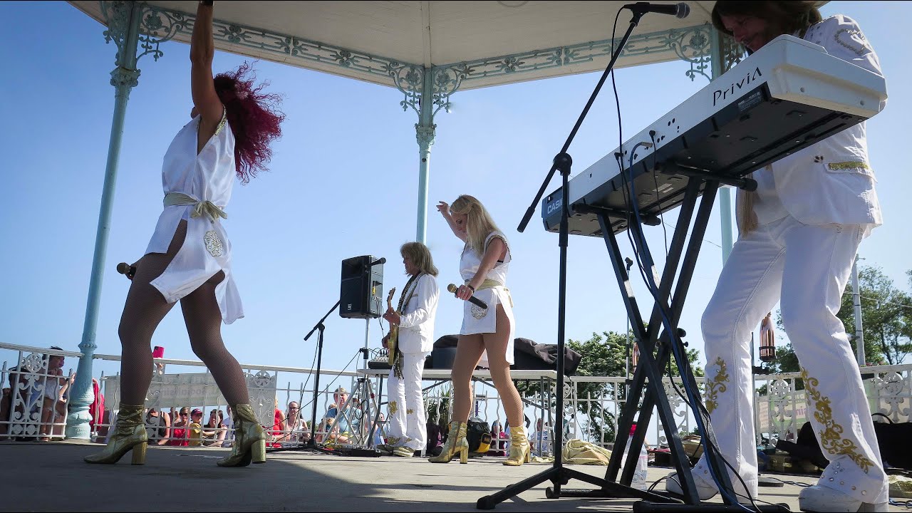 ABBA Chique at Folkestone Bandstand 24th June 2023