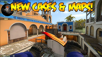 COUNTER STRIKE GLOBAL OFFENSIVE "NEW" MAPS GAMEPLAY & CASE OPENING w/ YOUTUBERS!