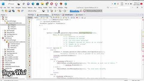 Que es una cola en java, ejemplo de una cola en java NetBeans.