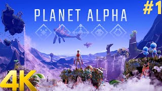 PLANET ALPHA PC 4K Gameplay Playthrough #1 - Area 1