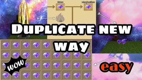 This Duplication Has Been Fixed (Sky Block Blockman Go)