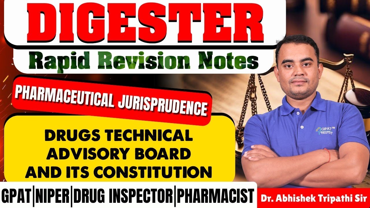 D-50 | Технический консультативный совет по лекарственным средствам и устав - Фармацевтическое пр...