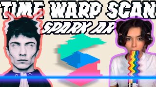 Time Warp Scan или Фильтр сканирования, искажения времени для Instagram. Урок Spark AR Studio. screenshot 1