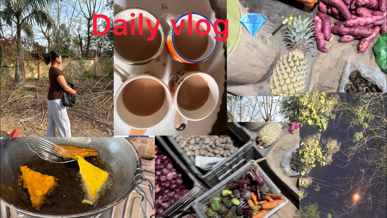 My daily vlog//tini ni cmi daily cha☕️//androso 🍍//vlog 💎🪄