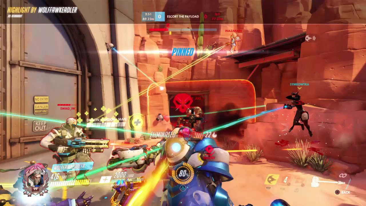 I think Reinhardt is OP