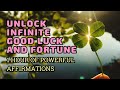 Unlock Infinite Luck &amp; Fortune | 1 Hour of Powerful Affirmations